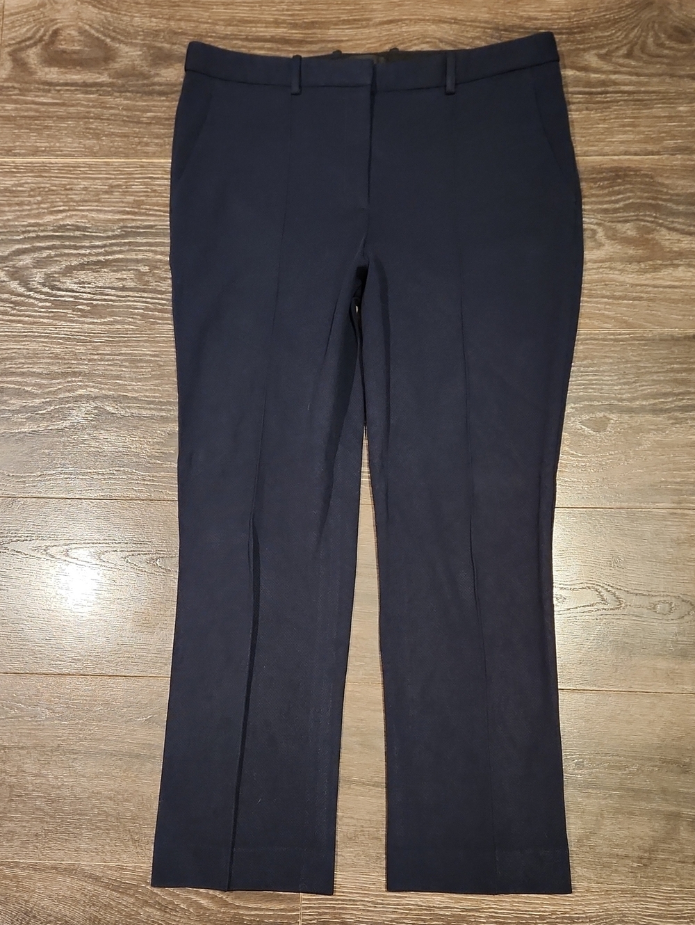 ❤️ THEORY HIGH RISE CROP FLARE PINTUCK PANTS / TROUSERS, 6 (28)